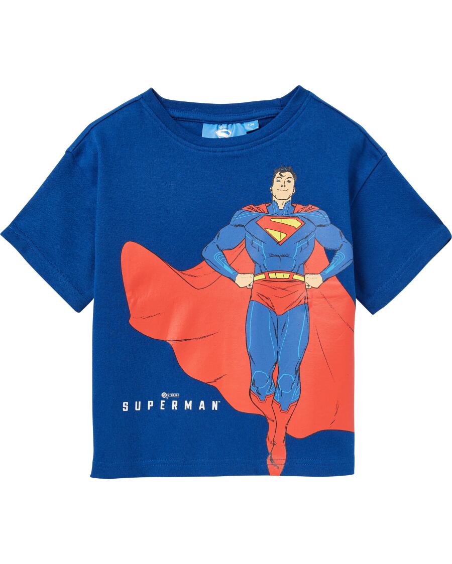 Superman-T-Shirt royalblau