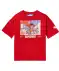 Superman T-Shirt dunkelrot