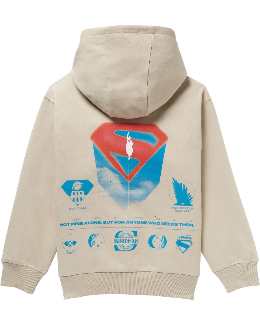 Sweter z motywem Supermana Superman , kaptur