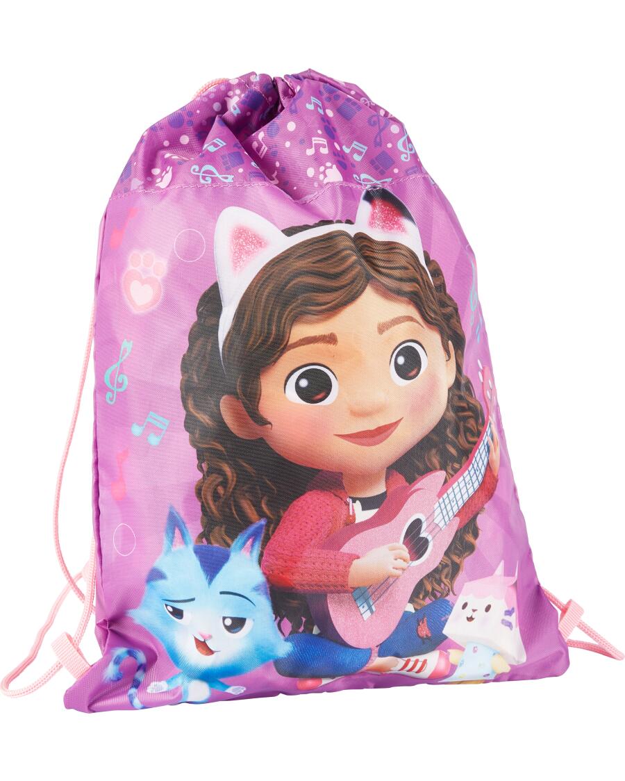 Gabby´s Dollhouse Sportbeutel Lila/Rosa