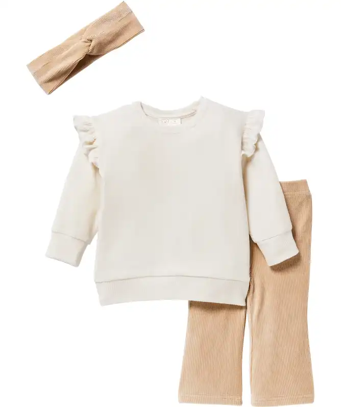 Stirnband + Pullover + Hose