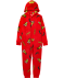 Lizenz Fleece-Jumpsuit rot