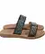 Sandalen met strassteentjes zwart