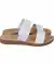 Sandalen met strassteentjes wit