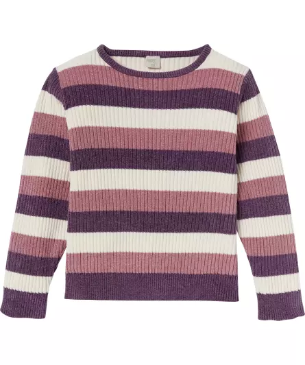 Chenille-Strickpullover