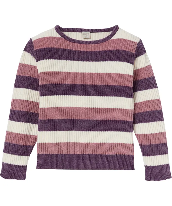 Chenille-Strickpullover