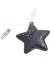 LED-Glasstern schwarz
