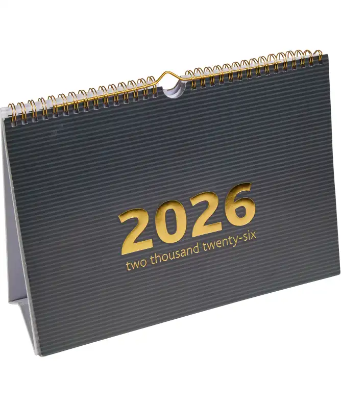 Tisch-Familienkalender 2026