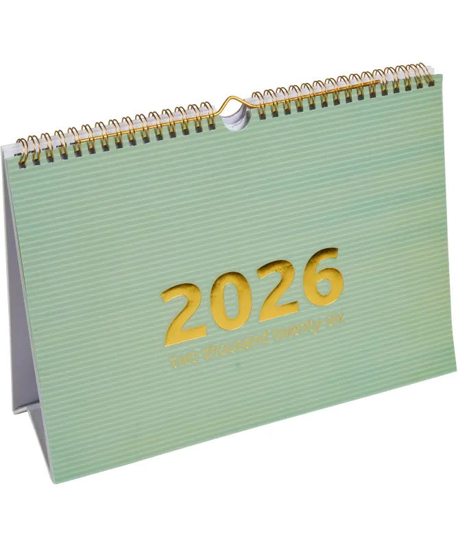 Tisch-Familienkalender 2026