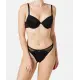 Push-up-BH + String in Schwarz
