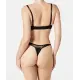 Push-up-BH + String in Schwarz