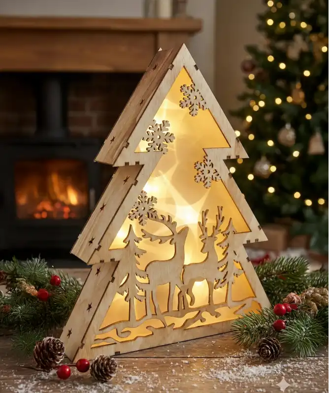 LED-Tanne Weihnachten