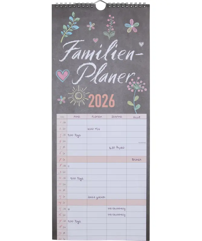 Familienkalender 2026