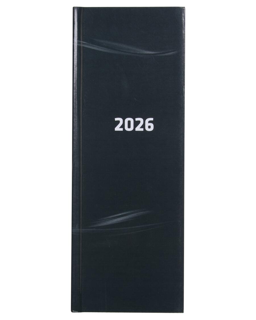 Kalender Vormerkbuch 2026 schwarz
