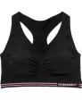 Sport-Bustier mit V-Ausschnitt