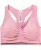Sportbustier met V-hals oudroze