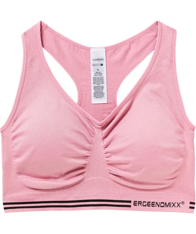 Sport-Bustier mit V-Ausschnitt