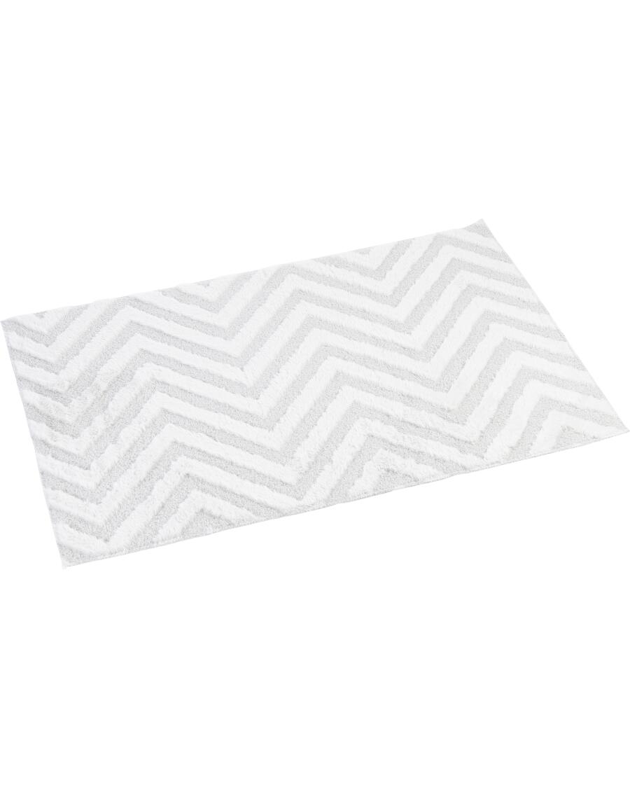 Teppich Zickzack offwhite