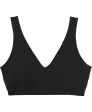 Schwarzes Bustier