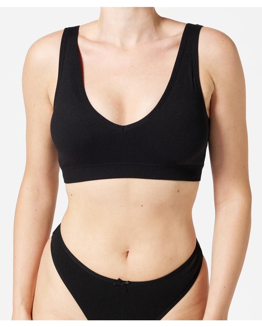 Schwarzes Bustier schwarz