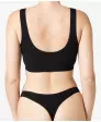 Schwarzes Bustier