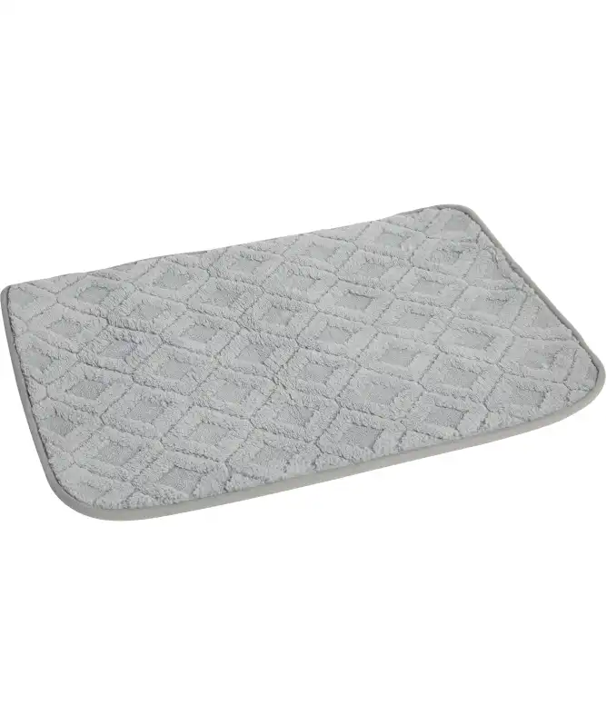 Fleece-Badematte Diamant