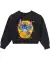 Stitch Sweatshirt Halloween schwarz
