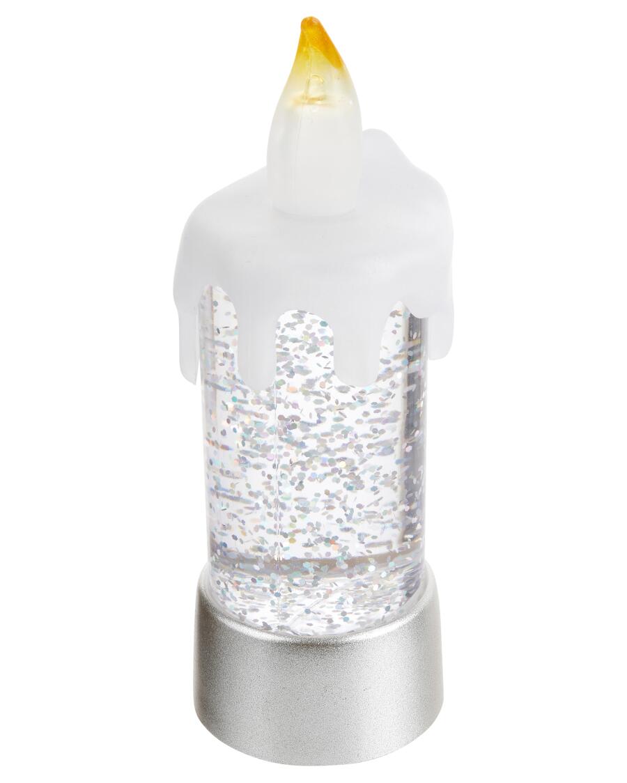 Świąteczna świeca LED ok. 3 x 10 cm