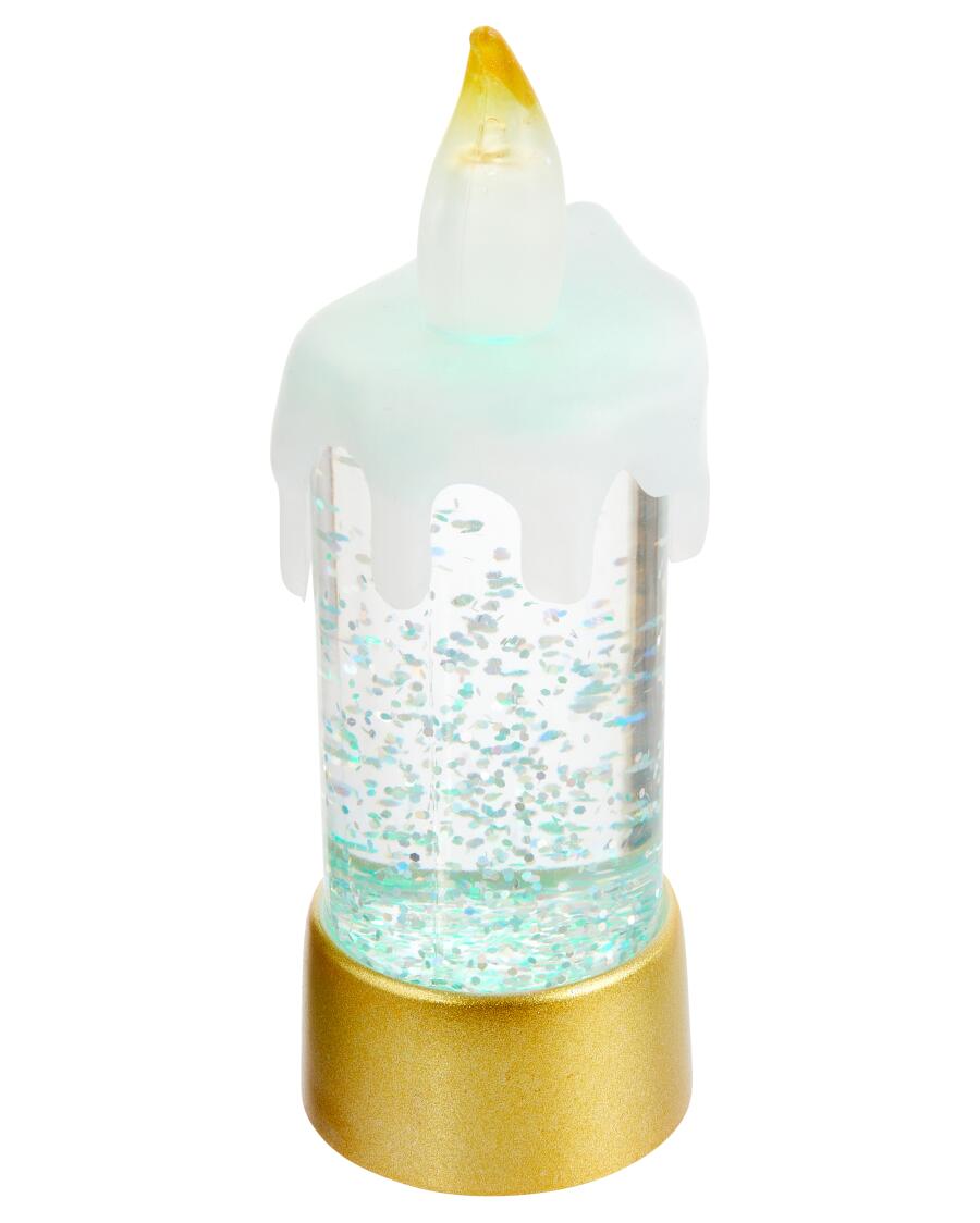 LED-Kerze Weihnachten gold