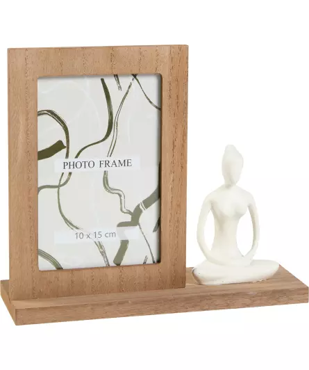 Bilderrahmen mit Figur