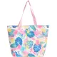 Strandtasche mit floralem Muster