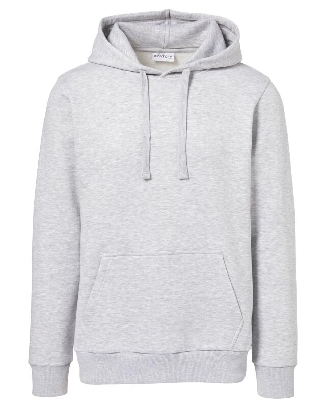 Sweat-shirt basique homme, gris chiné (KiK Basic Sweatshirt (grau melange)) — KiK, produit allemand authentique au Maroc