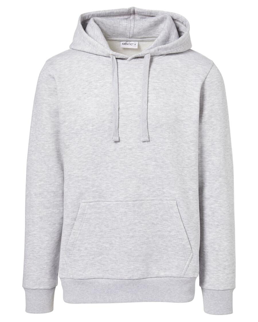 Bluza basic Identic Basic, kaptur