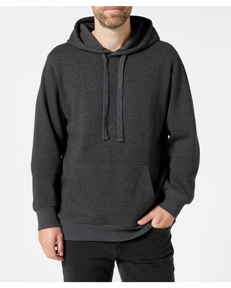 Basic Sweatshirt anthrazit melange