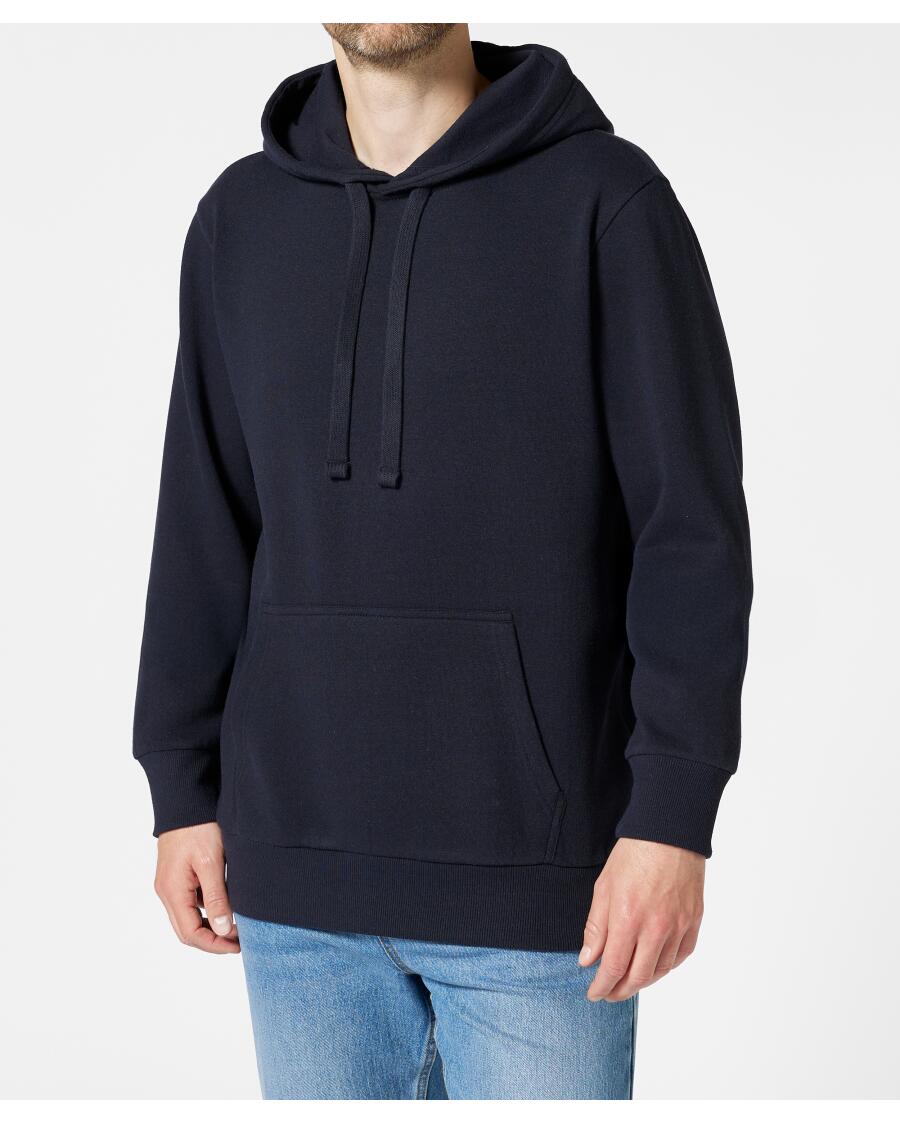Basic Sweatshirt dunkelblau