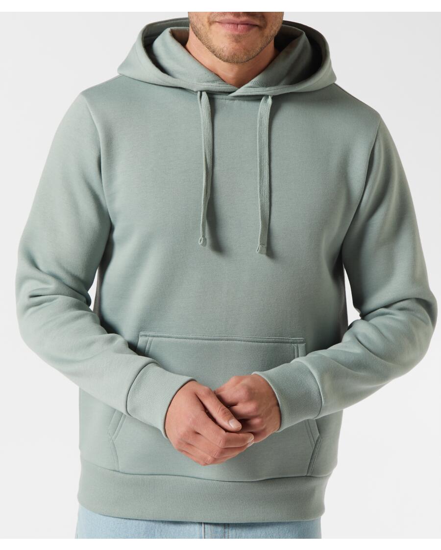 Sweatshirt mit Kapuze hellgrün