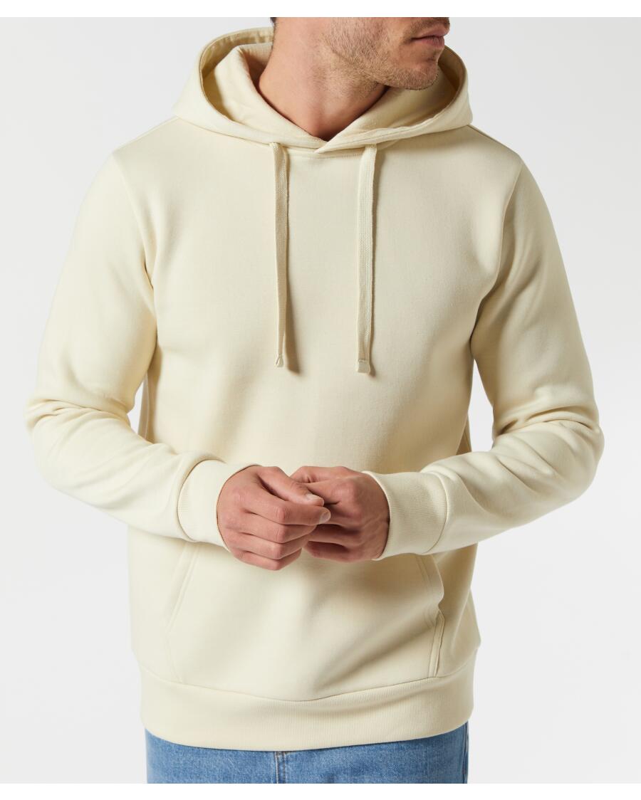 Sweatshirt mit Kapuze naturfarben