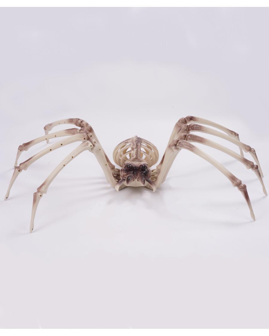 Deko-Spinne Halloween Beige