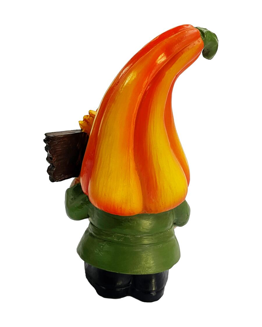 Dekoracyjny skrzat jesienny różne wzory, ok. 14,5 cm