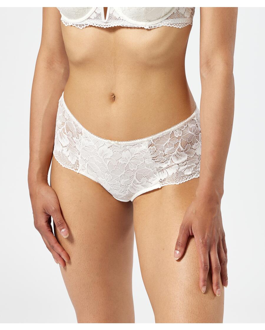 Panty aus Spitze offwhite