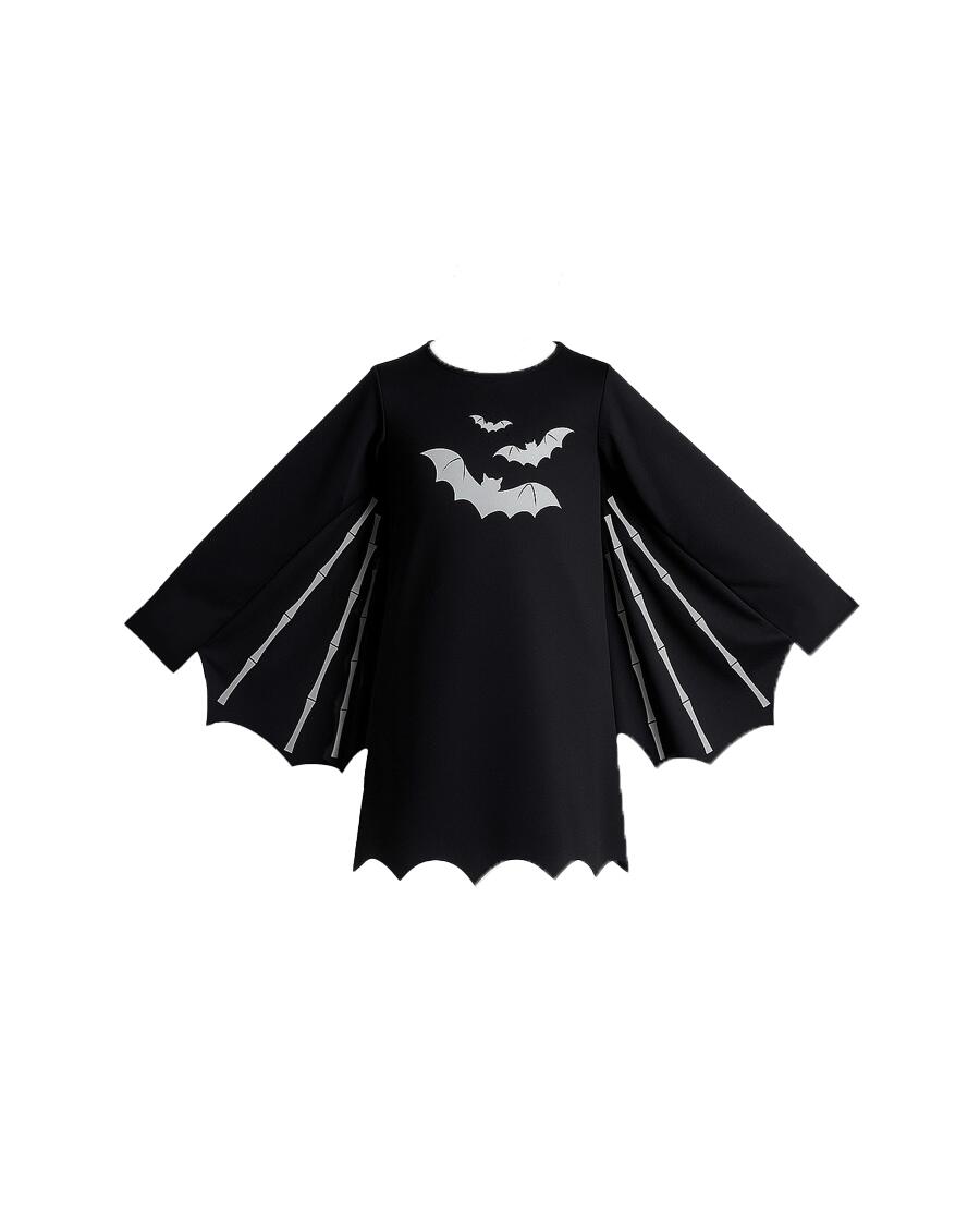 Kinderkostüm Halloween schwarz
