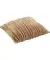 Kissen Rippoptik braun