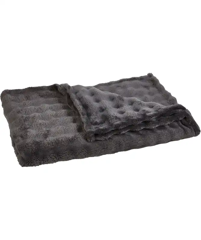 Flanelldecke Wabenoptik