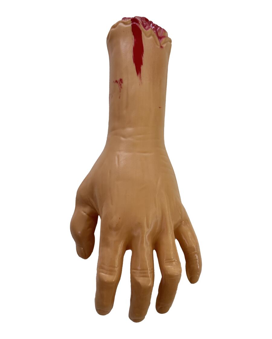 Dekoration Halloween beige/rot
