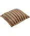 Kissen mit Rippstruktur Beige
