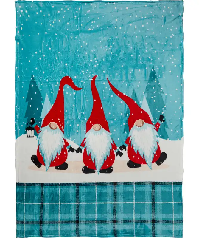 Flanelldecke Weihnachten