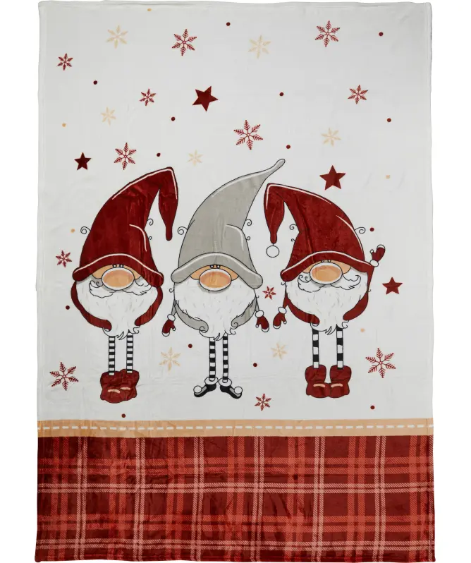 Flanelldecke Weihnachten