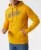 Bluza z kieszenią kangurką złoty
