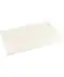 Deco vloerkleed met gestreepte structuur offwhite