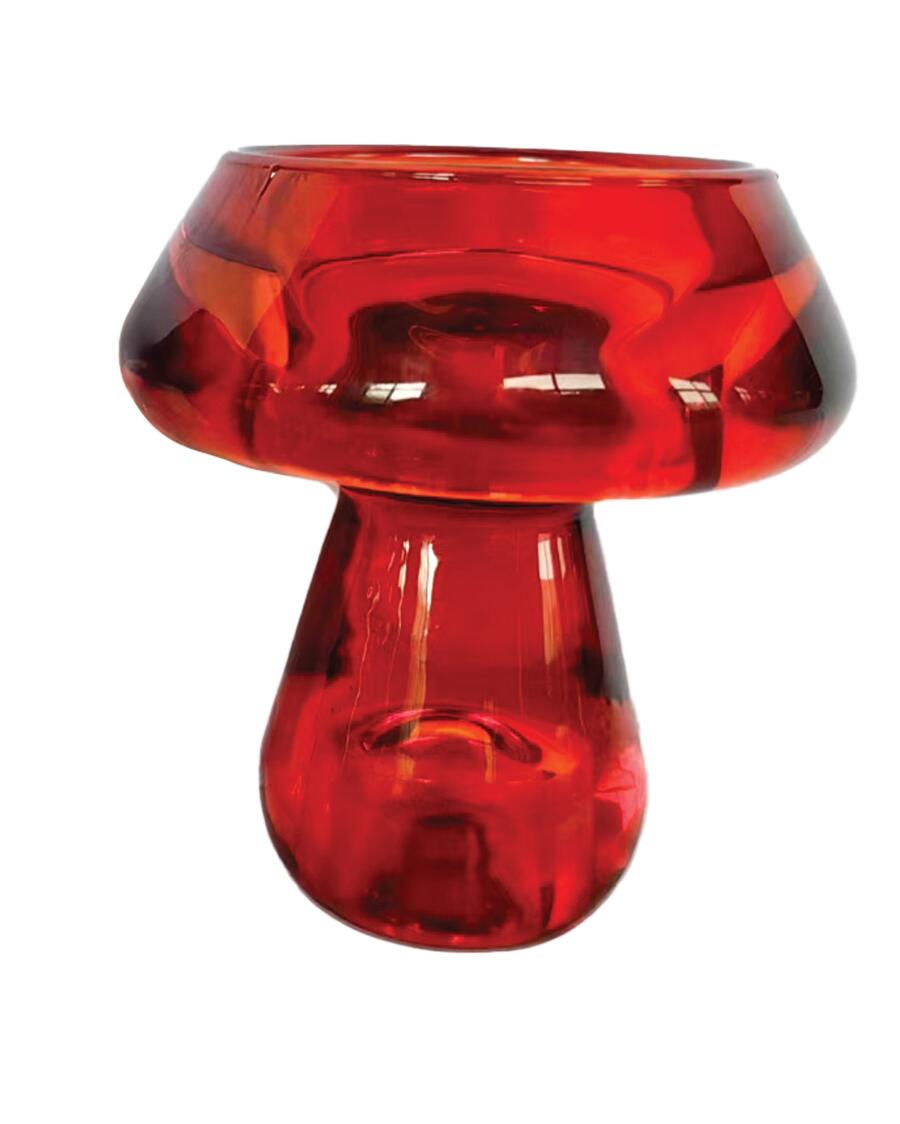 Teelichthalter Herbst orange